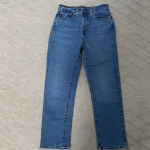 Levi's Blue Straight Leg Women's Jeans